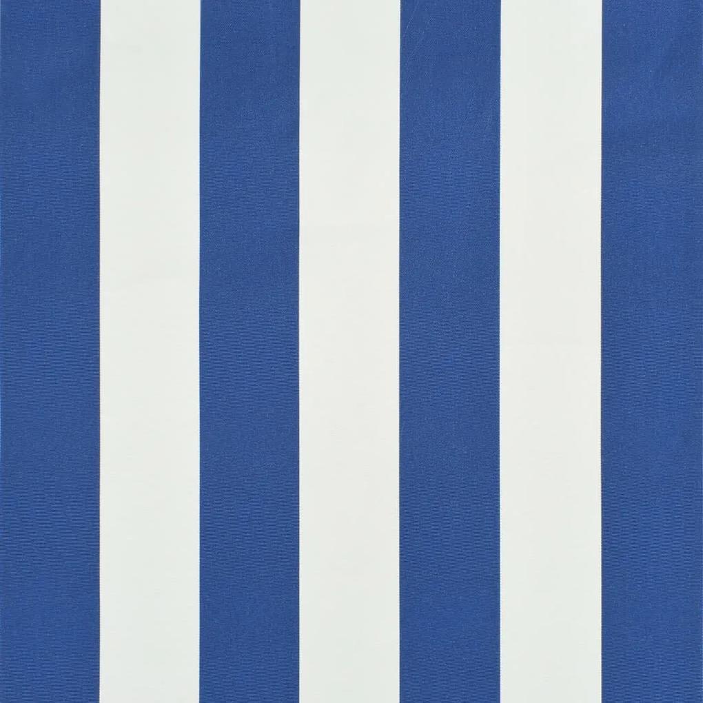 Copertina retractabila, albastru si alb, 150 x 150 cm Albastru si alb, 150 x 150 cm