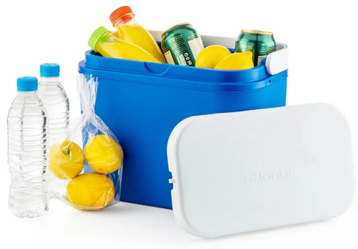 Lada frigorifica ATLANTIC, 10 litri, Pasiva, Racire, Fara BPA, Albastru