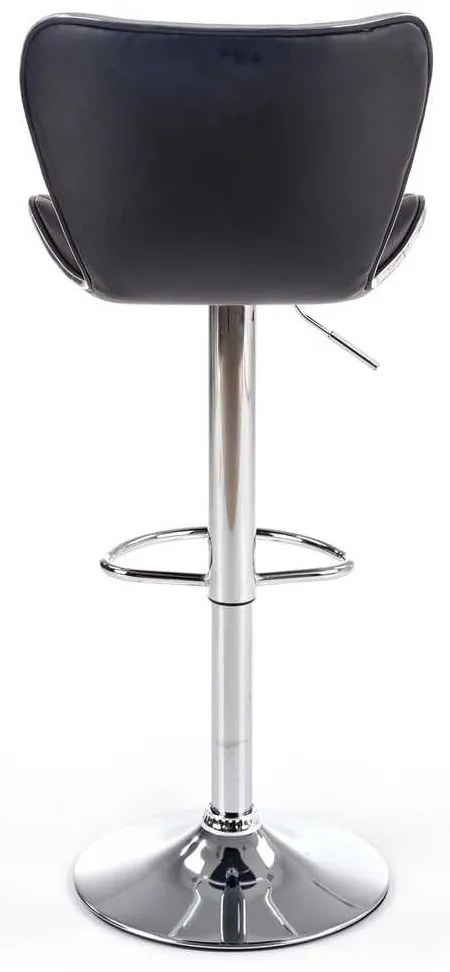 Scaun de bar Lily, negru