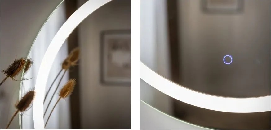 Oglinda baie cu iluminat LED IP44 Mirror LED 60cm