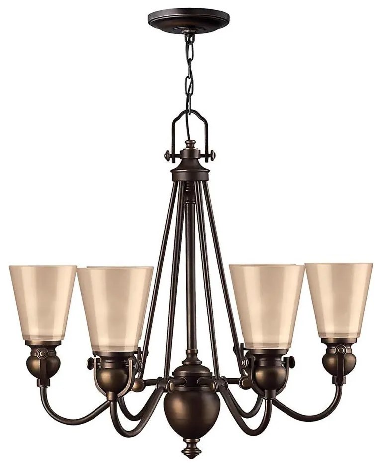 Lustră pe lanț Hinkley HK-MAYFLOWER6 MAYFLOWER 6xE27/60W/230V