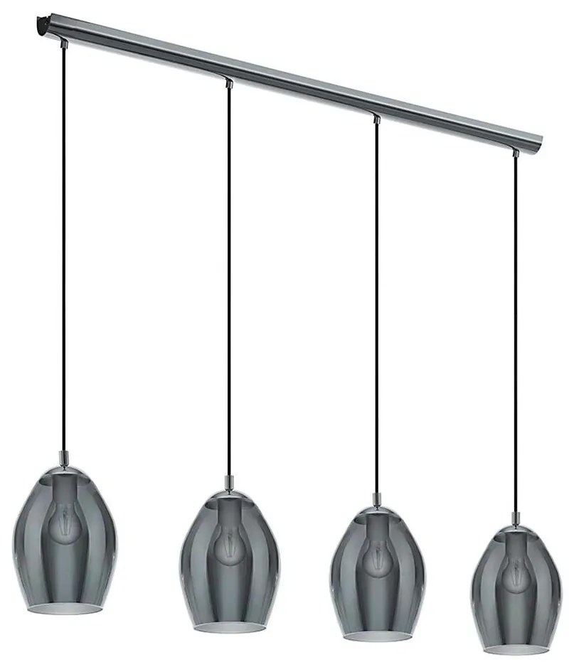 Lustră pe cablu ESTANYS 4xE27/60W/230V Eglo 39566