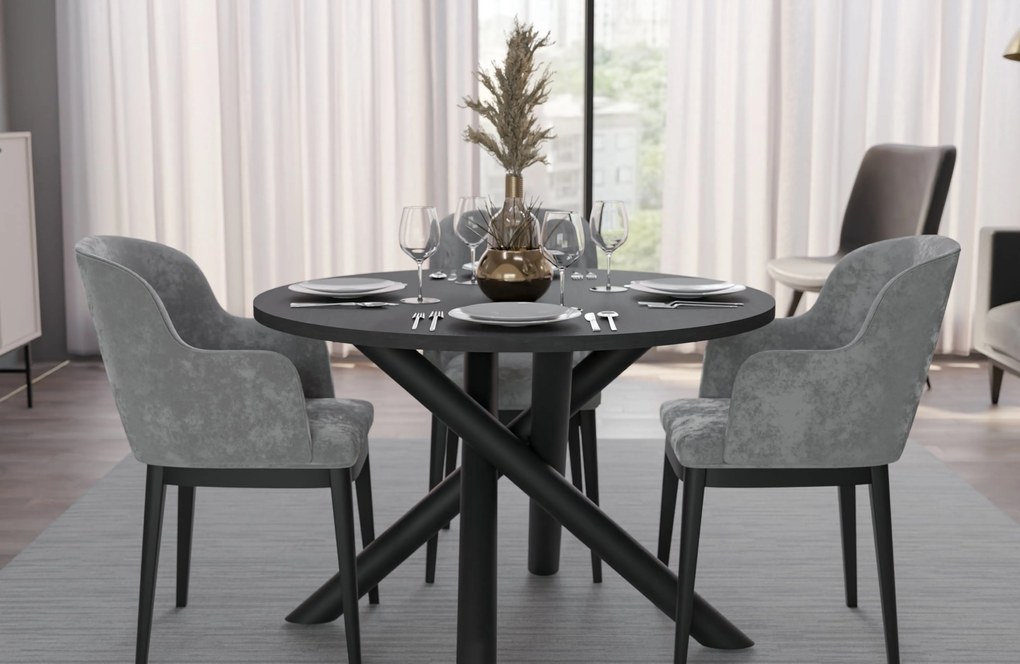Masa rotunda 110 cm 110 cm Ossla. 1116737