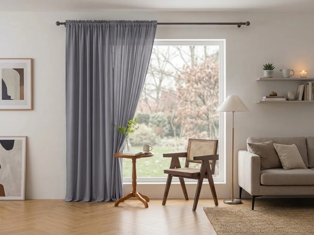 Draperie OXFORD LIGHT 140x250 cm, gri deschis Agatat: Rejansa