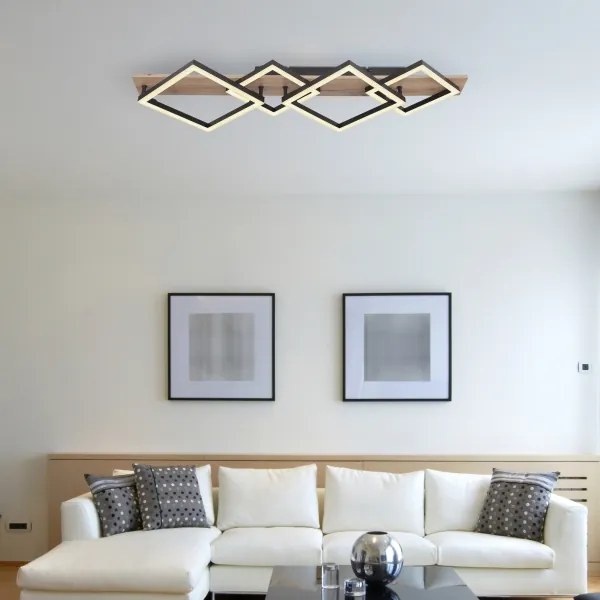 Plafonieră LED Globo 67294D3 BEATRIX LED/30W/230V