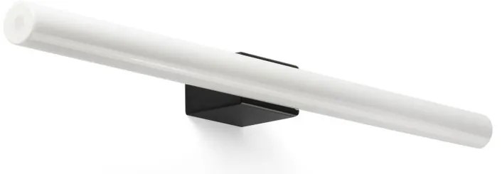 Aplica LED oglinda, tablou IP44 CALMA negru/opal 50cm