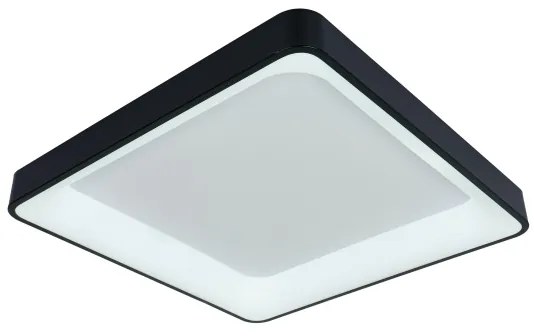 Brilagi - Plafonieră LED reglabilă FALCON II LED/125W/230V 60x60 cm neagră + telecomandă