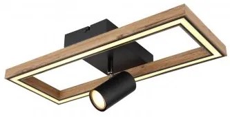 Plafoniera moderna led 16W + 1 bec GU10 Mandera 67287D Globo