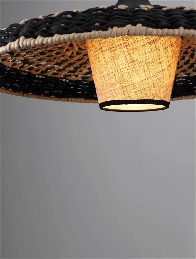 Lustra boho style design natural Capa