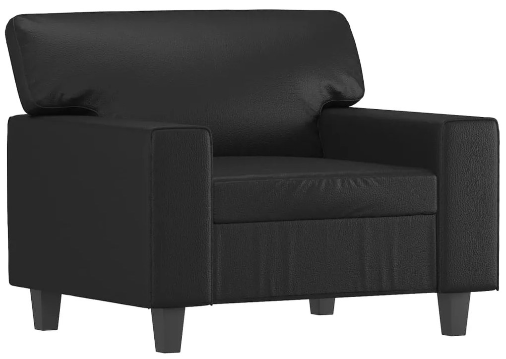 348999 vidaXL Canapea de o persoană, 60 cm, piele ecologică