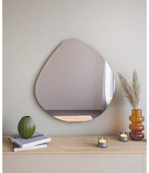 Oglindă de perete BESSO 60x60 cm negru