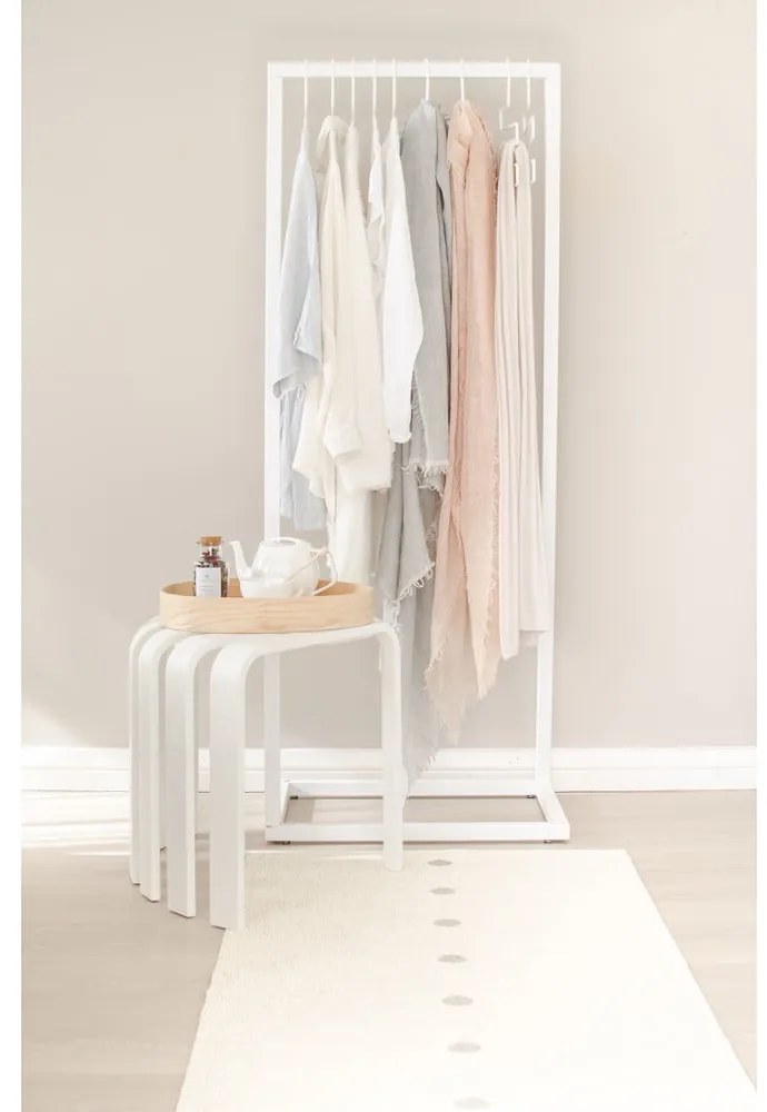 Covor tip traversă pentru interior și exterior bej/crem 70x280 cm Peg Linen Vanilla – Pappelina