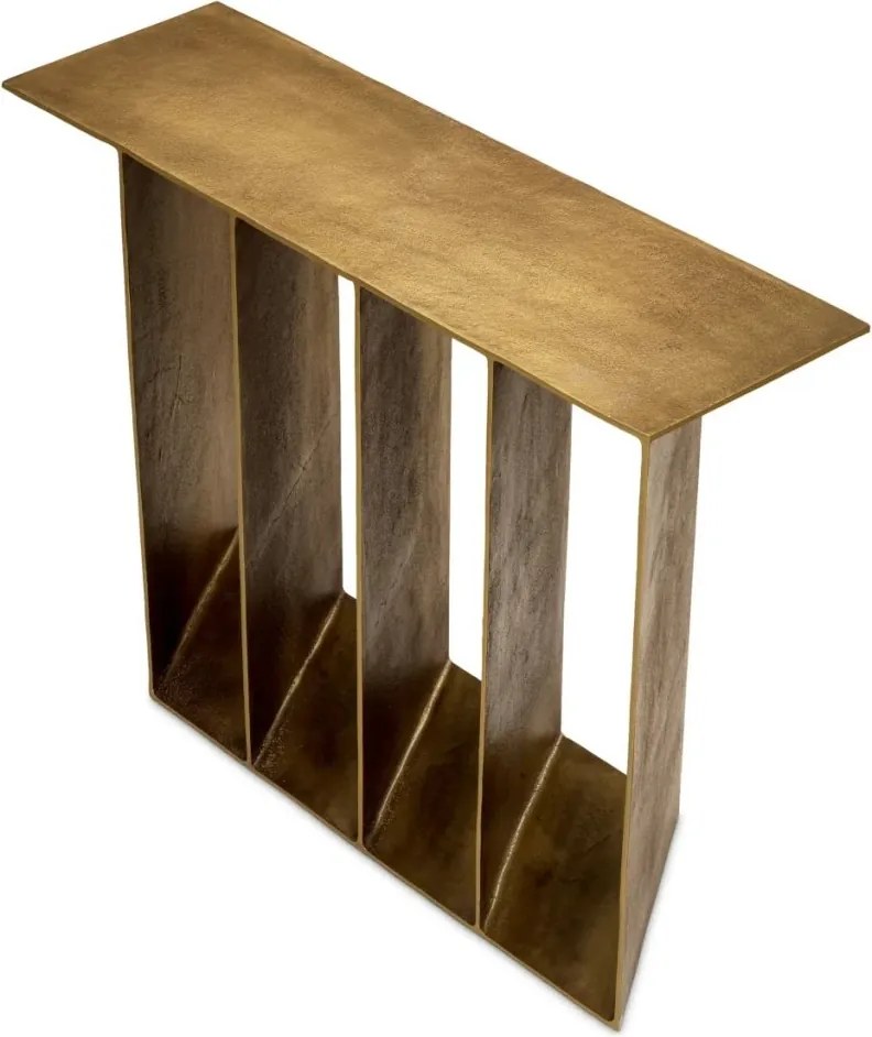 Consola design LUX realizata manual din aluminiu San Vito