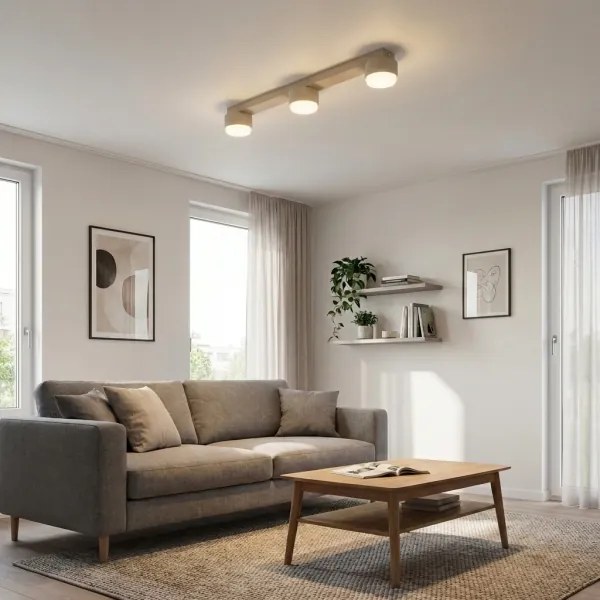 Brilagi - Spot LED RGB dimabil MONO 3xGX53/14W/230V Wi-Fi Tuya bej