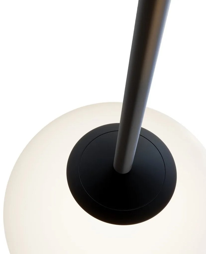 Lustra, Pendul design modern Basic form negru, diametru 20cm