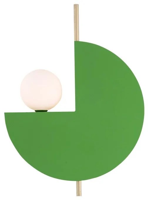 Aplica de perete design decorativ Kely verde