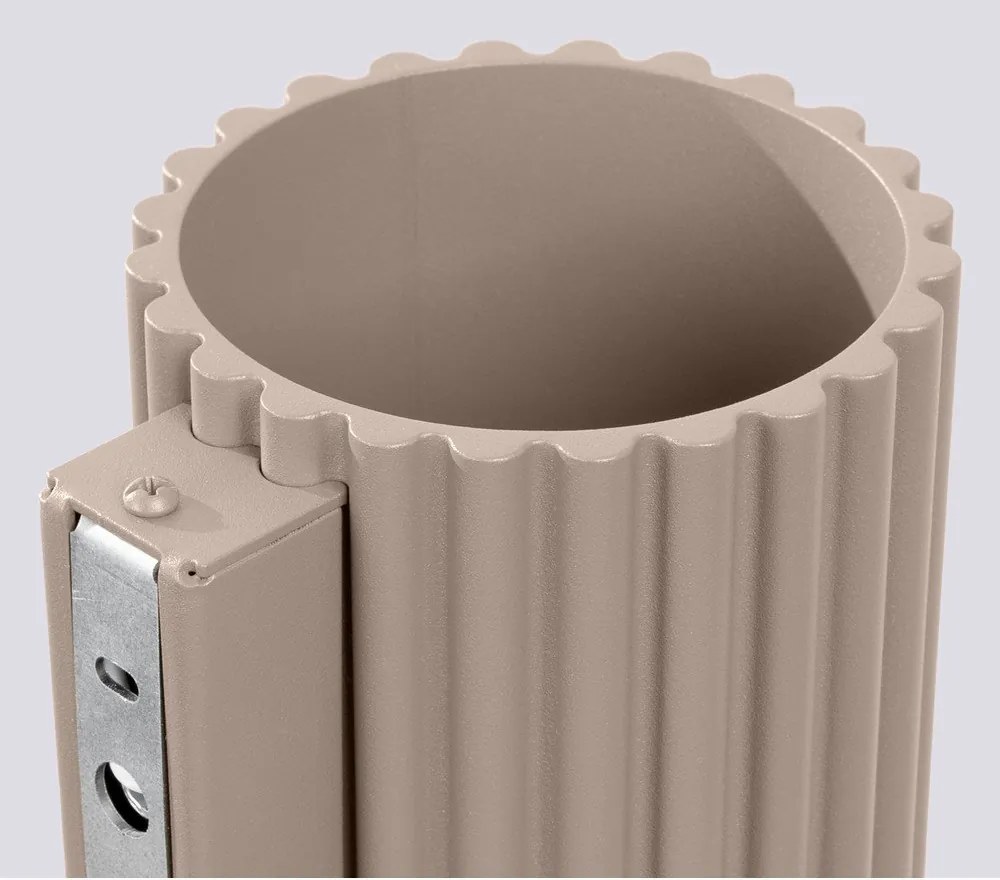 Aplică de perete taupe ø 10 cm Zora – Sollux