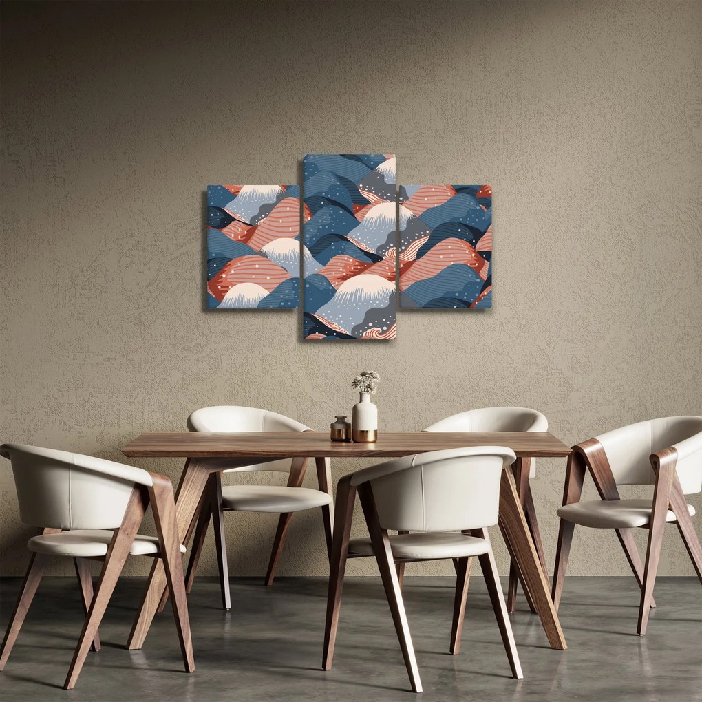 Tablou - Valuri japoneze (90x60 cm)