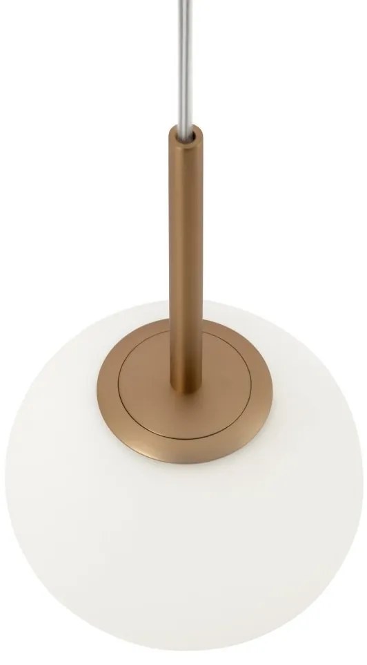 Lustra, Pendul design modern Basic form auriu, diametru 18cm