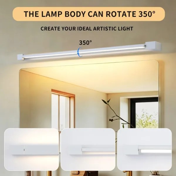 BRILAGI - Iluminare LED pentru oglindă de baie AQUA LINE, 28 W, 230 V, 100 cm, IP44, alb