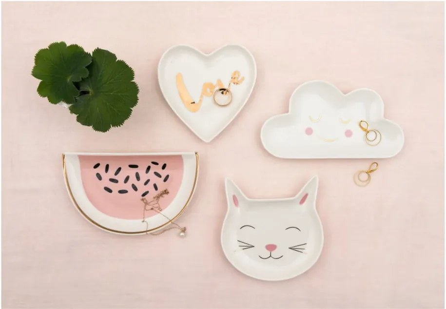 Farfurie decorativă din porțelan Rex London Watermelon