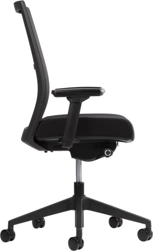 Scaun ergonomic cu brate reglabile 3D, spatar din mesh, mecanism sincron - Fără tetieră