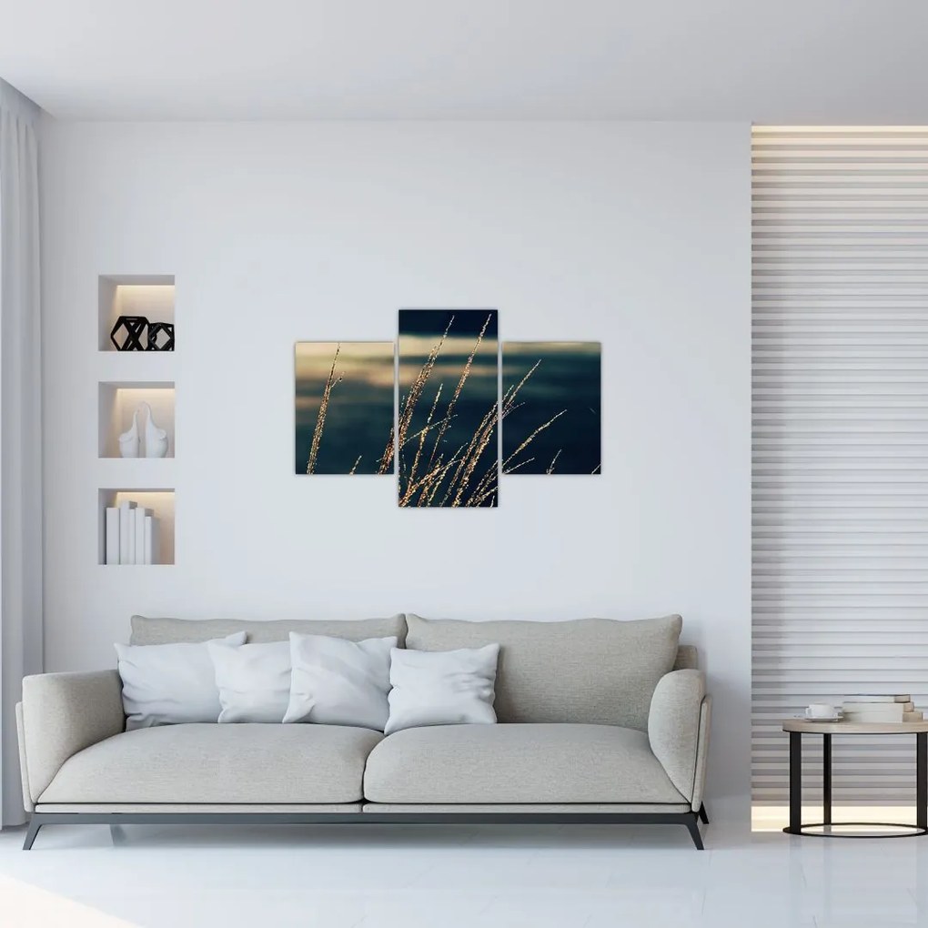 Tablou cu ierburi (90x60 cm)