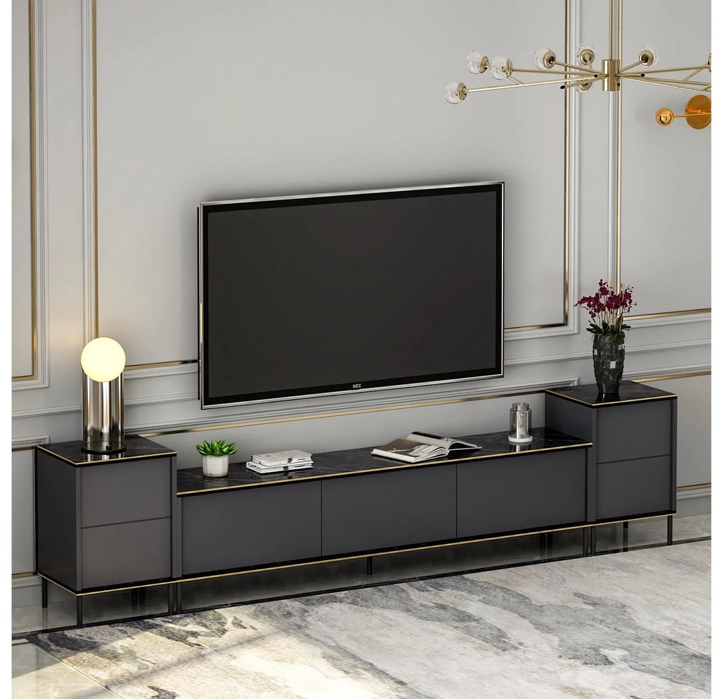 Masă TV/Dulap Iris (antracit) . 1095704