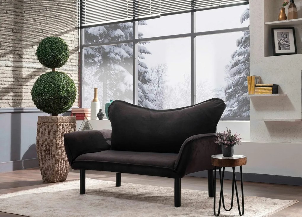 Canapea extensibilă Chatto Black