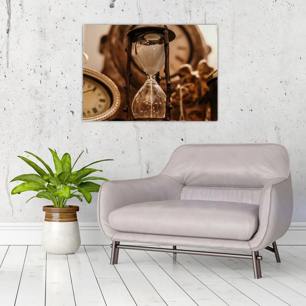 Tablou cu clepsidră (70x50 cm)