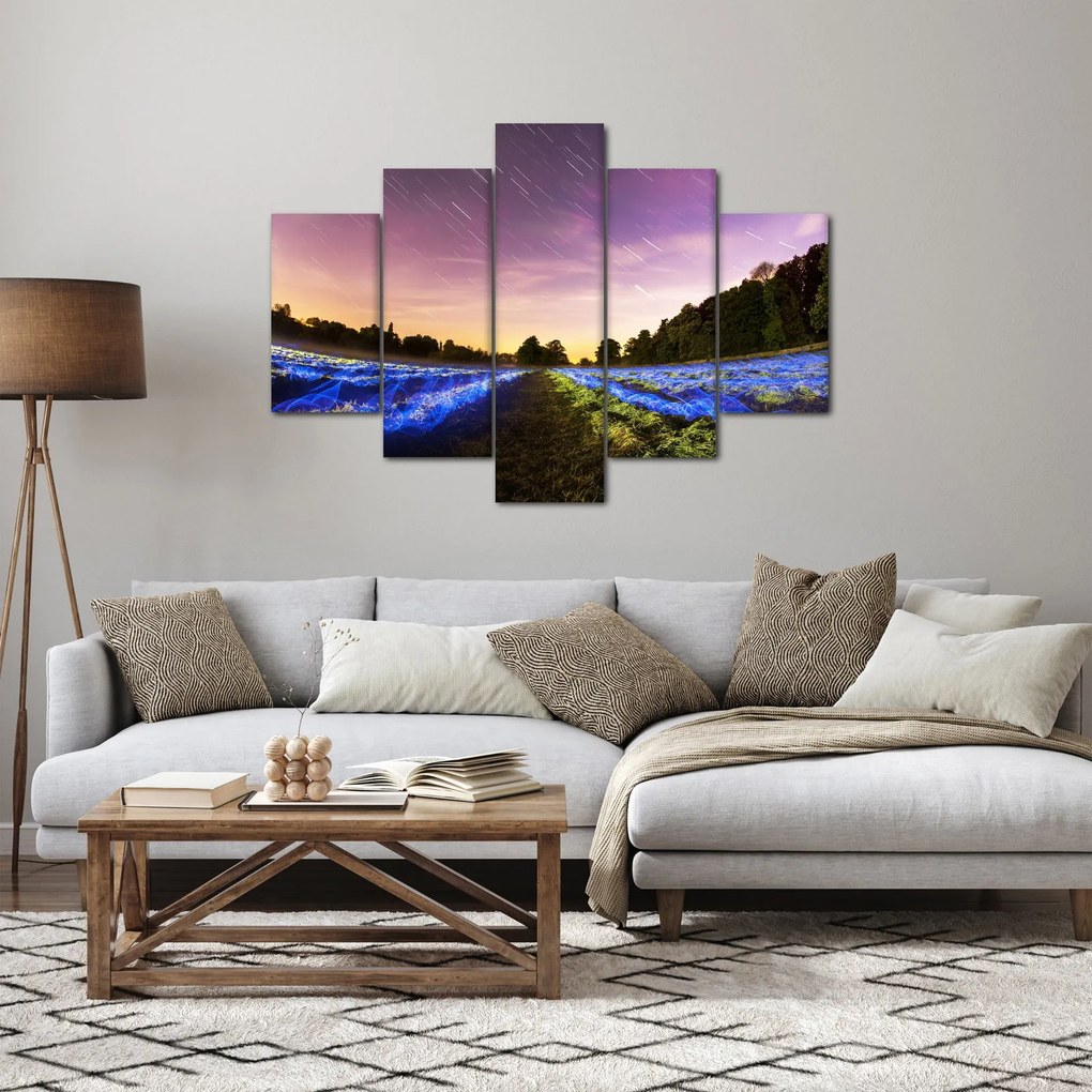 Tablou cu câmp colorat (150x105 cm)