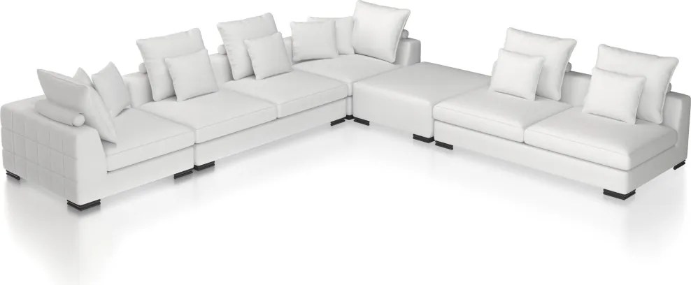 Modul pe colt design LUX Clifford, alb 113974 HZ