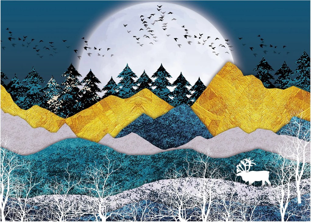 Tablou - Peisaj polar (70x50 cm)