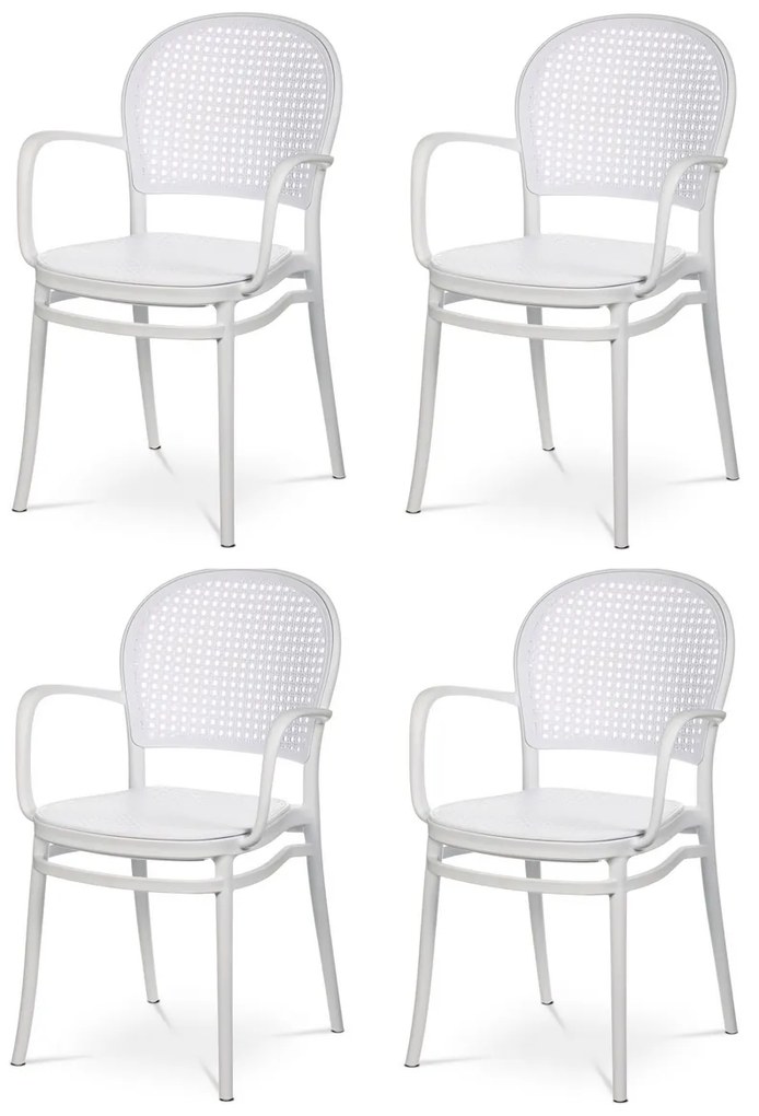 Set de scaune de sufragerie CT-746 WT, 4 buc
