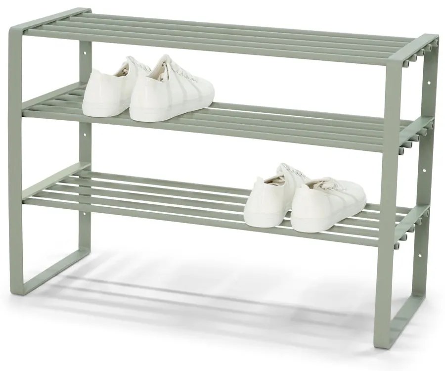 Pantofar verde-gri din metal Rex – Spinder Design