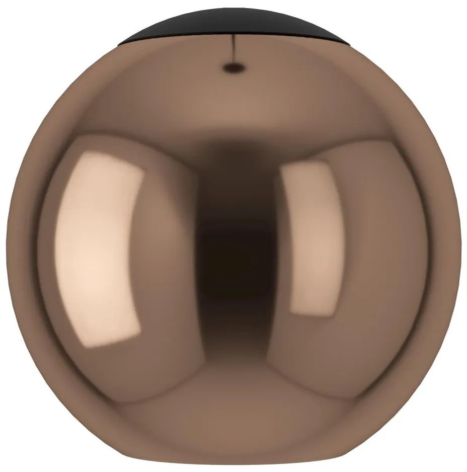 Abajur de rezervă din sticlă pentru lustră pe cablu Eglo CORDOBA d. 30 cm cupru