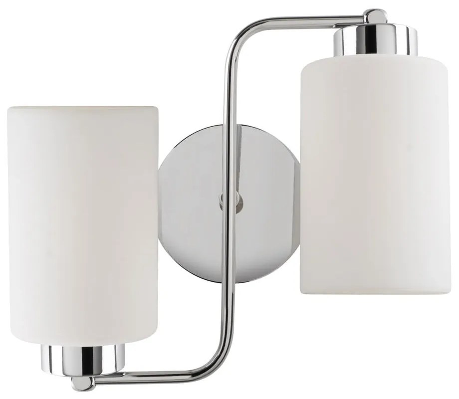 Aplică de perete albă/argintie Balcova – Opviq lights