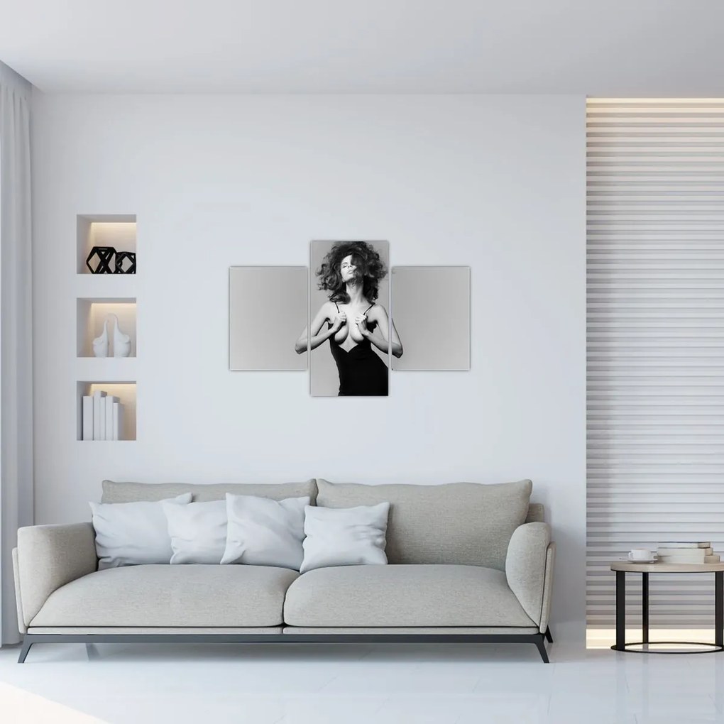 Tablou - Femeia în negru (90x60 cm)