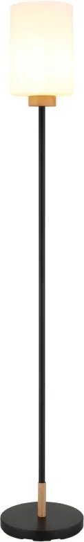 Lampadar/ Lampa de podea metal si lemn ROWENA