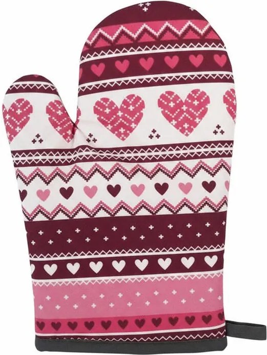 ESSEX Mănușă de bucătărie și suport VALENTINES