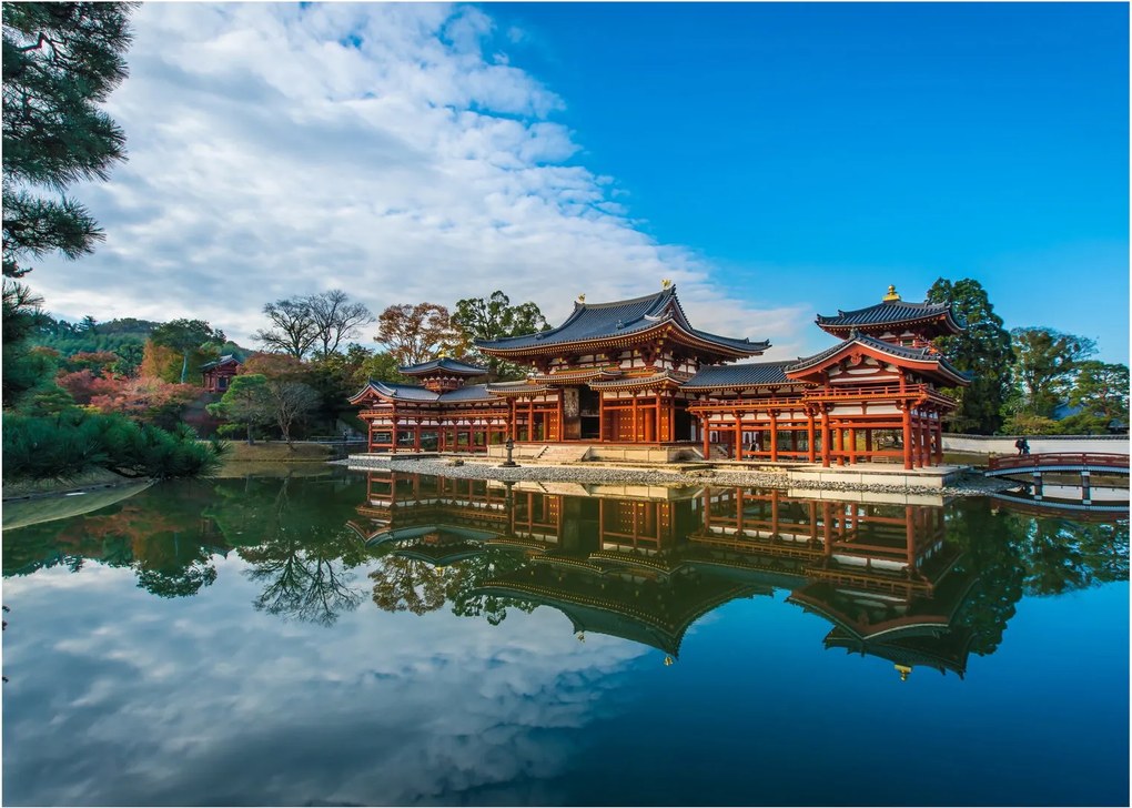 Tablou - Templul Byodo-in, Japonia (70x50 cm)