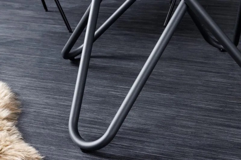 Masa rotunda design modern Circular 120cm, taupe