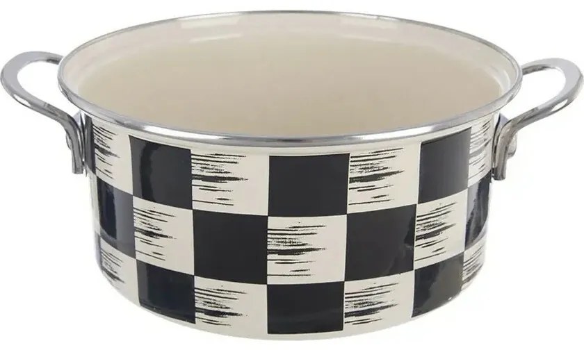 Orion Casserole smaltată Șah Lem, 3 l, diametru 22cm, diam. 22 cm