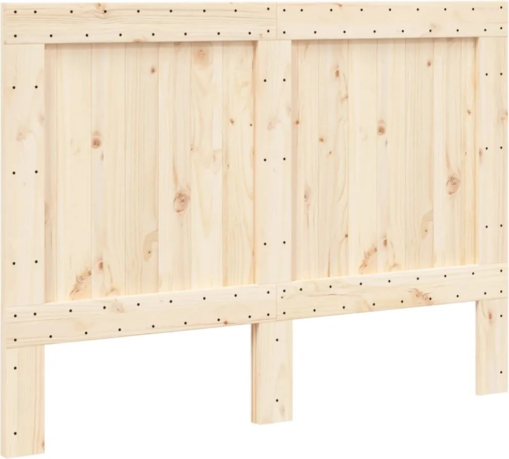 vidaXL Tăblie de pat, 140x104 cm, lemn masiv de pin