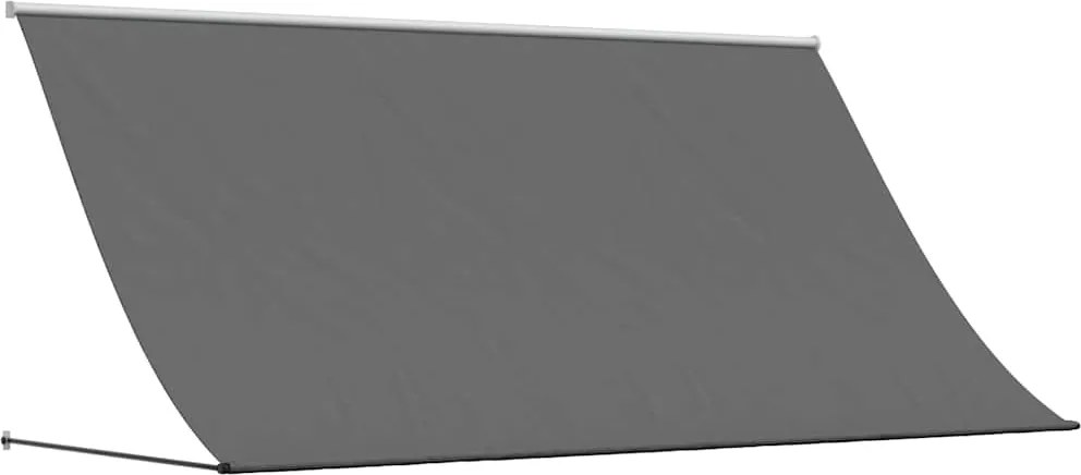 vidaXL Copertină retractabilă, antracit, 300x150 cm, textil și oțel