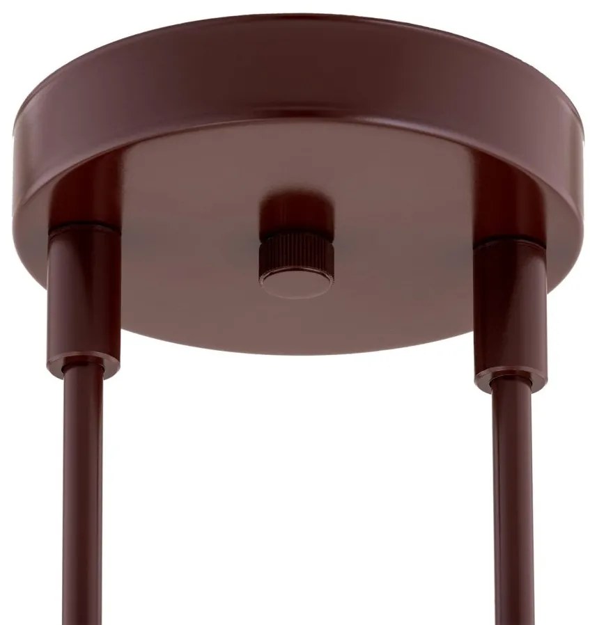 Lustra reglabila design modern ABSOS 4L maro