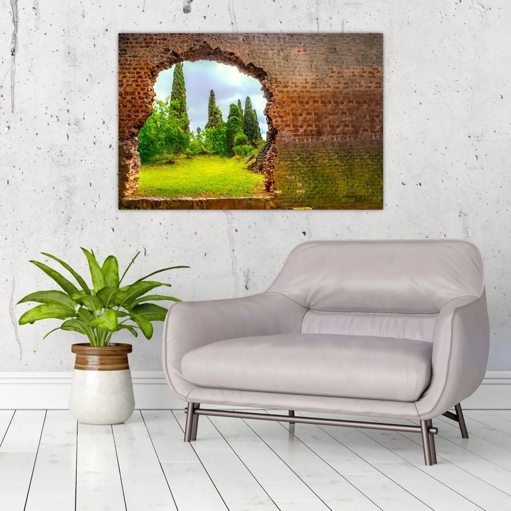 Tablou - Grădina Edenului (90x60 cm)