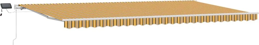 vidaXL Cortina Retractabilă Manual Multicolour 600 × 300 cm