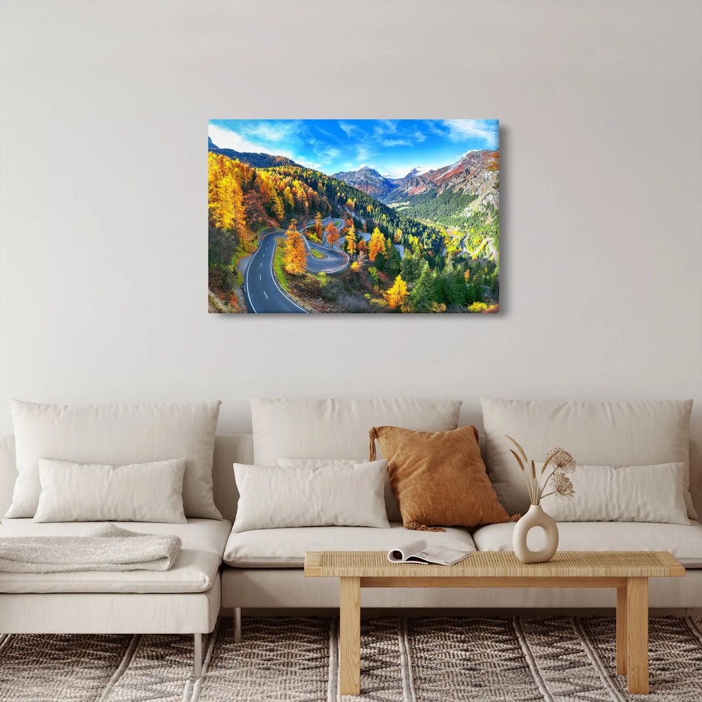 Tablou - Trecătoarea Malay Pass (90x60 cm)