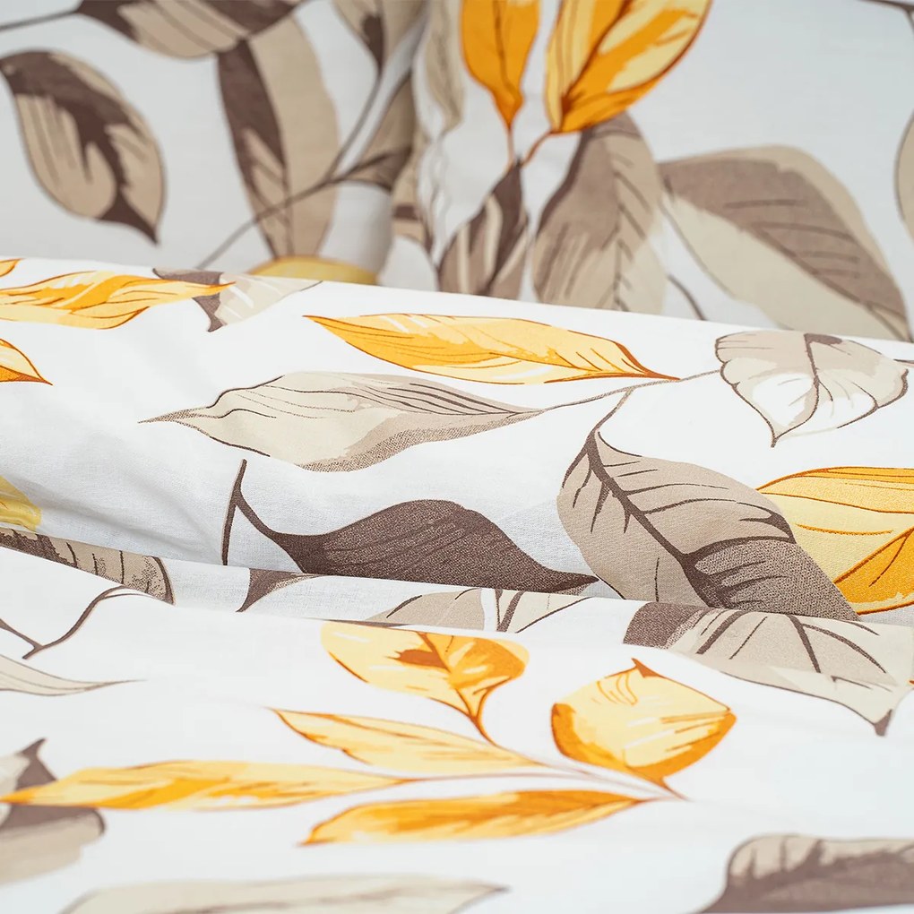 Lenjerie de pat din bumbac 4Home Autumn Leaves ,140 x 200 cm, 70 x 90 cm